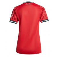 Camiseta Manchester United Primera Equipación Replica 2025-26 para mujer mangas cortas